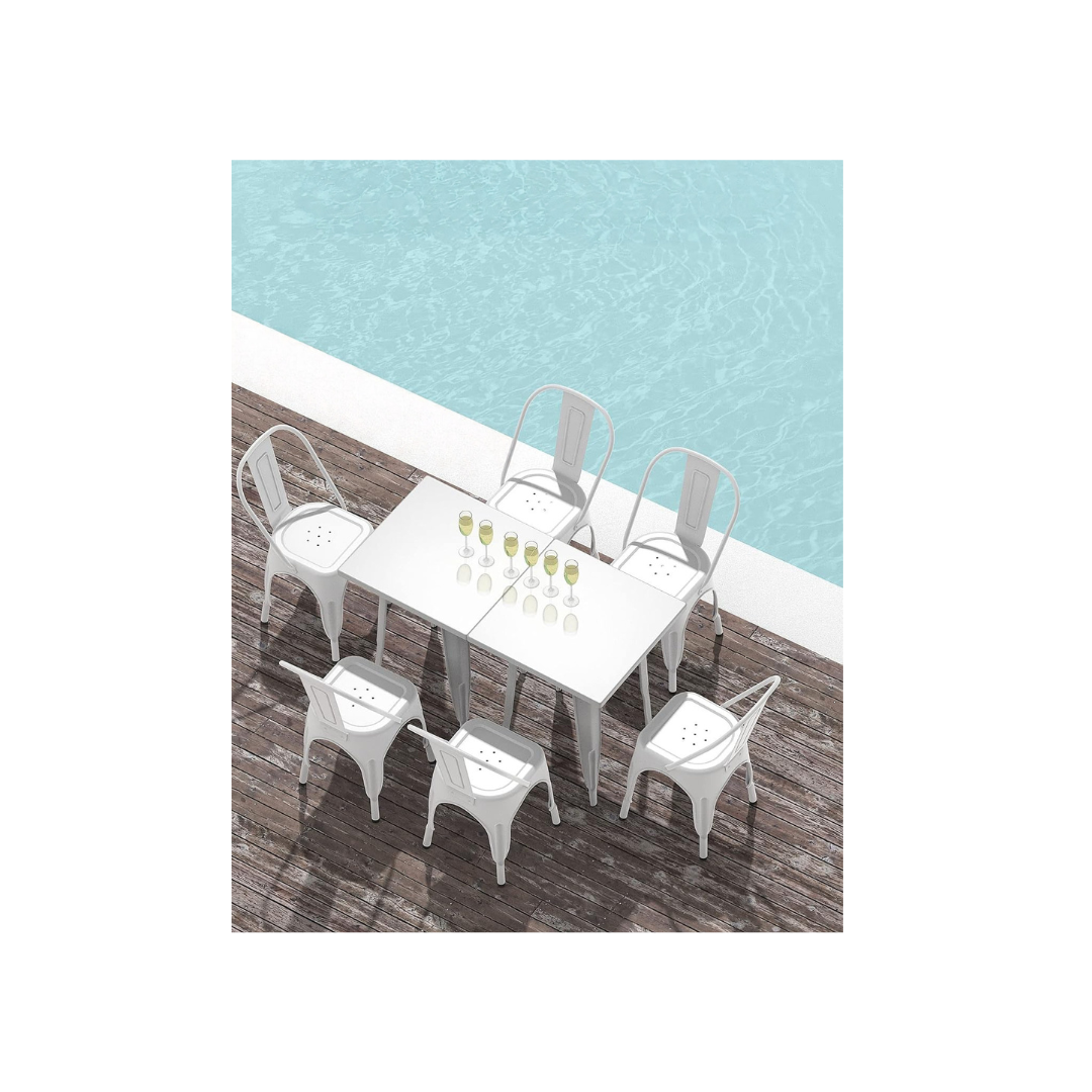 GoFurnitureHub | Tolix Metal Dining Chairs – Stackable, Farmhouse Style & More