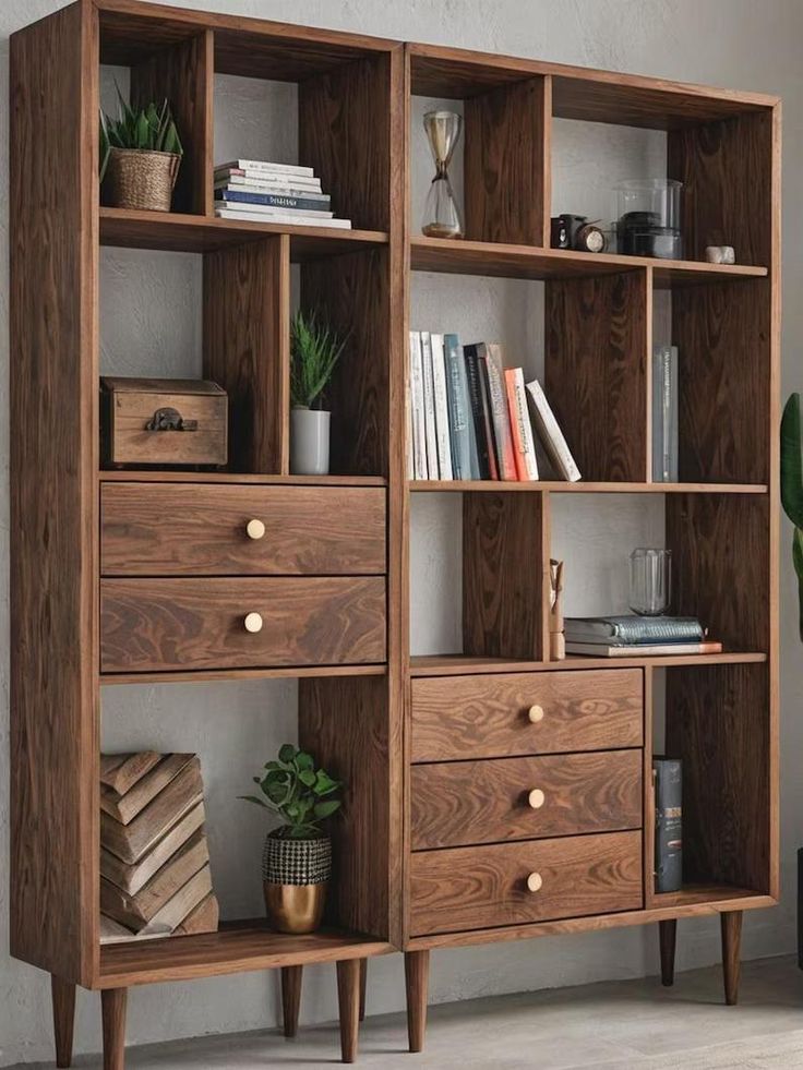 Open bookshelf