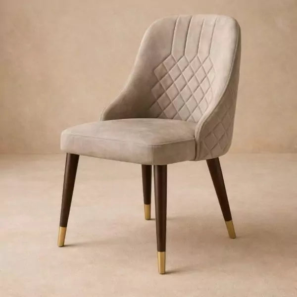 Centurian Upholstered Dining Chair – Quilted Back Accent Chair