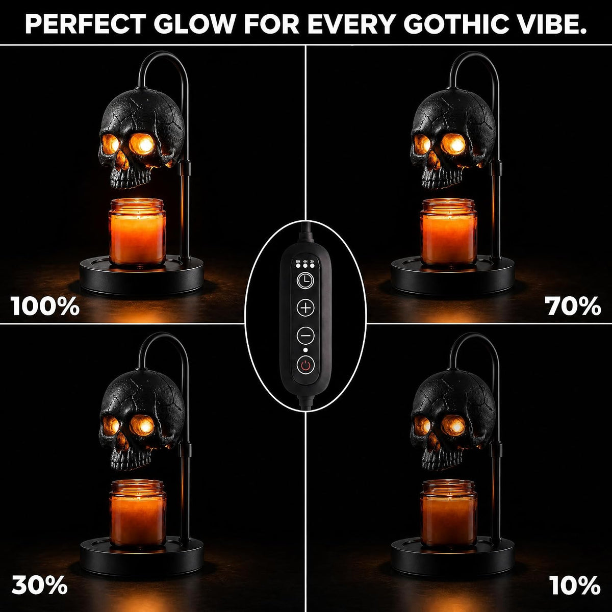 Vanta Skull Lamp
