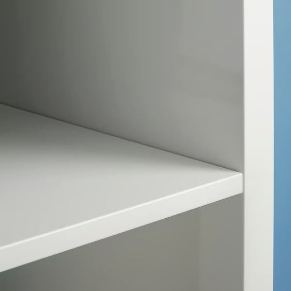 White 16-Cube Storage Shelf Bookcase