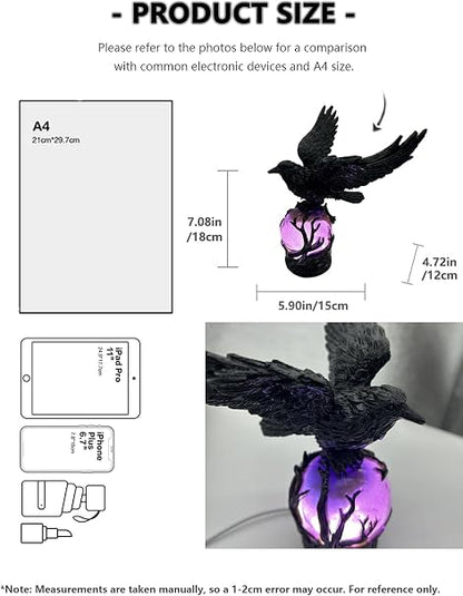 Raven Night Light