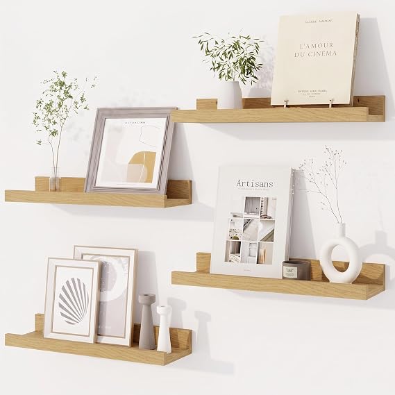 Floating Picture Ledge Shelves