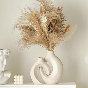 Snuggle Ceramic Vase Set – 2 Pc